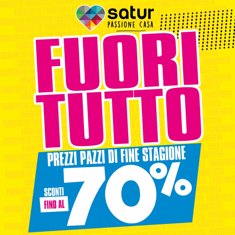 È arrivato il FUORITUTTO da Satur!